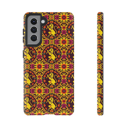 Tough Cases, Virgo, Zodiac v1, Flower Pattern