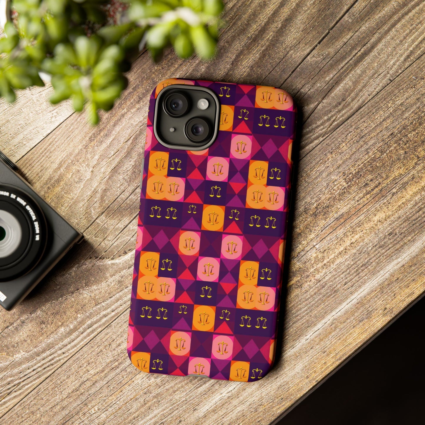 Tough Cases, Libra, Zodiac v1, Shape Pattern