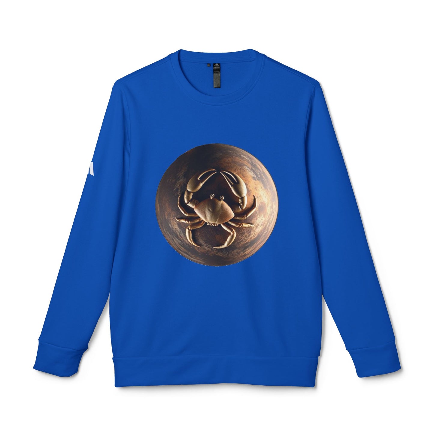 Adidas, Unisex Fleece Crewneck Sweatshirt, Cancer, Planet Animal, Zodiac