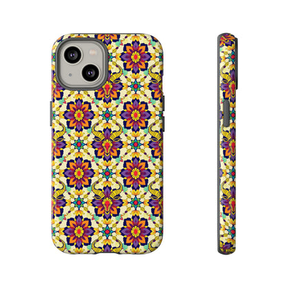 Tough Cases, Taurus, Zodiac v1, Flower Pattern