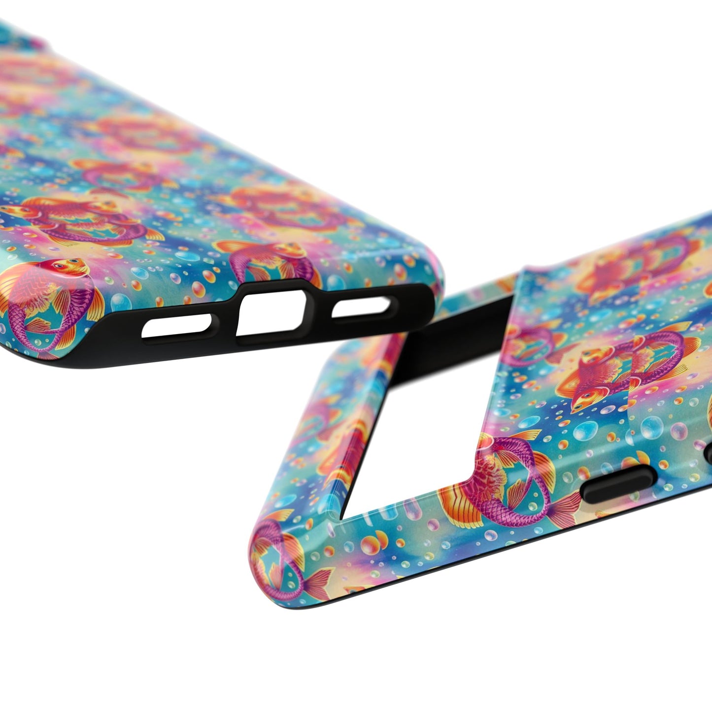 Tough Cases, Pisces, Zodiac v1, Bubble Pattern