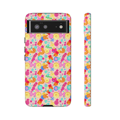 Tough Cases, Sagittarius, Zodiac v2, Bubble Pattern