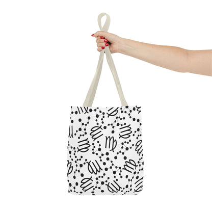Tote Bag Virgo Zodiac sign AOP