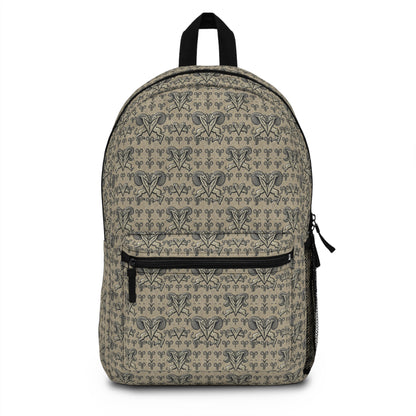Backpack, Aries, Zodiac v2, Metal Pattern
