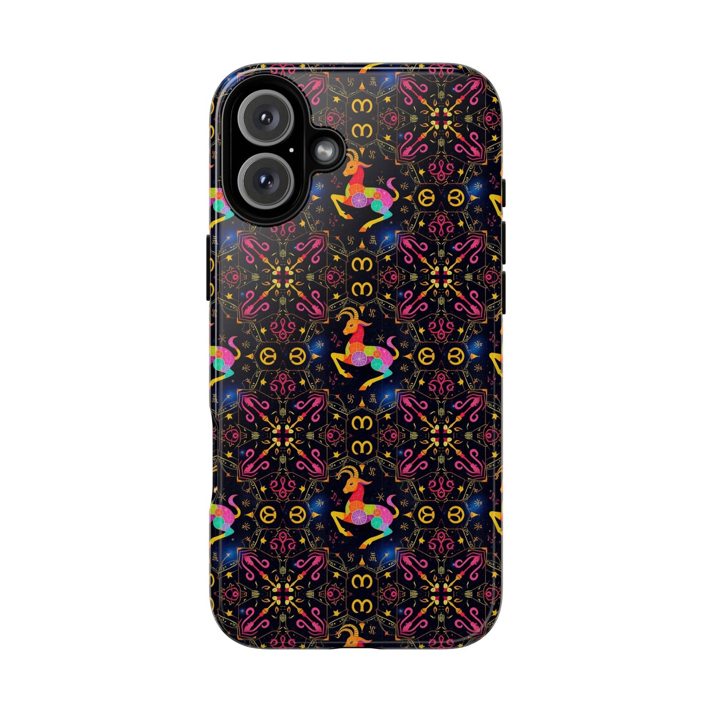 Tough Cases, Capricorn, Zodiac v2, Metal Pattern