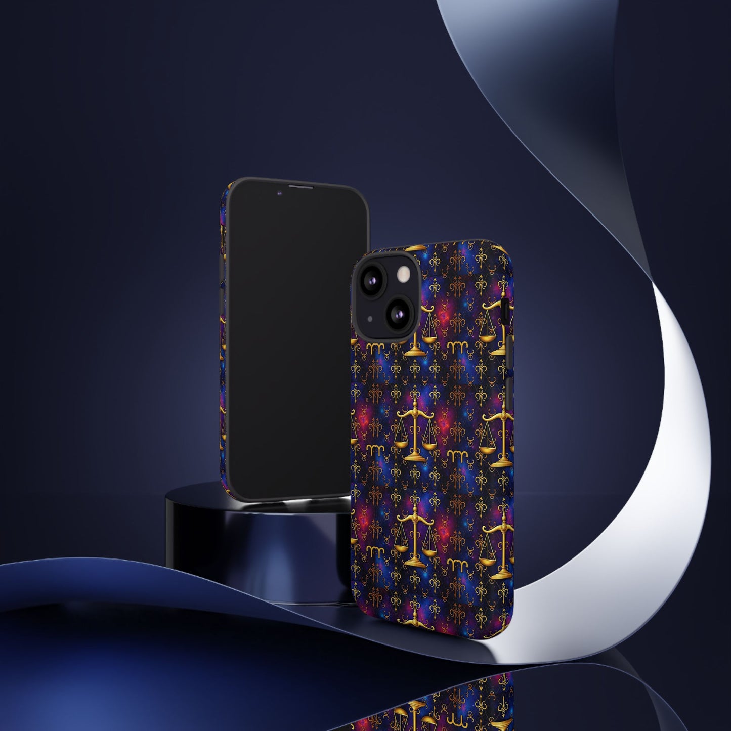 Tough Cases, Libra, Zodiac v2, Metal Pattern