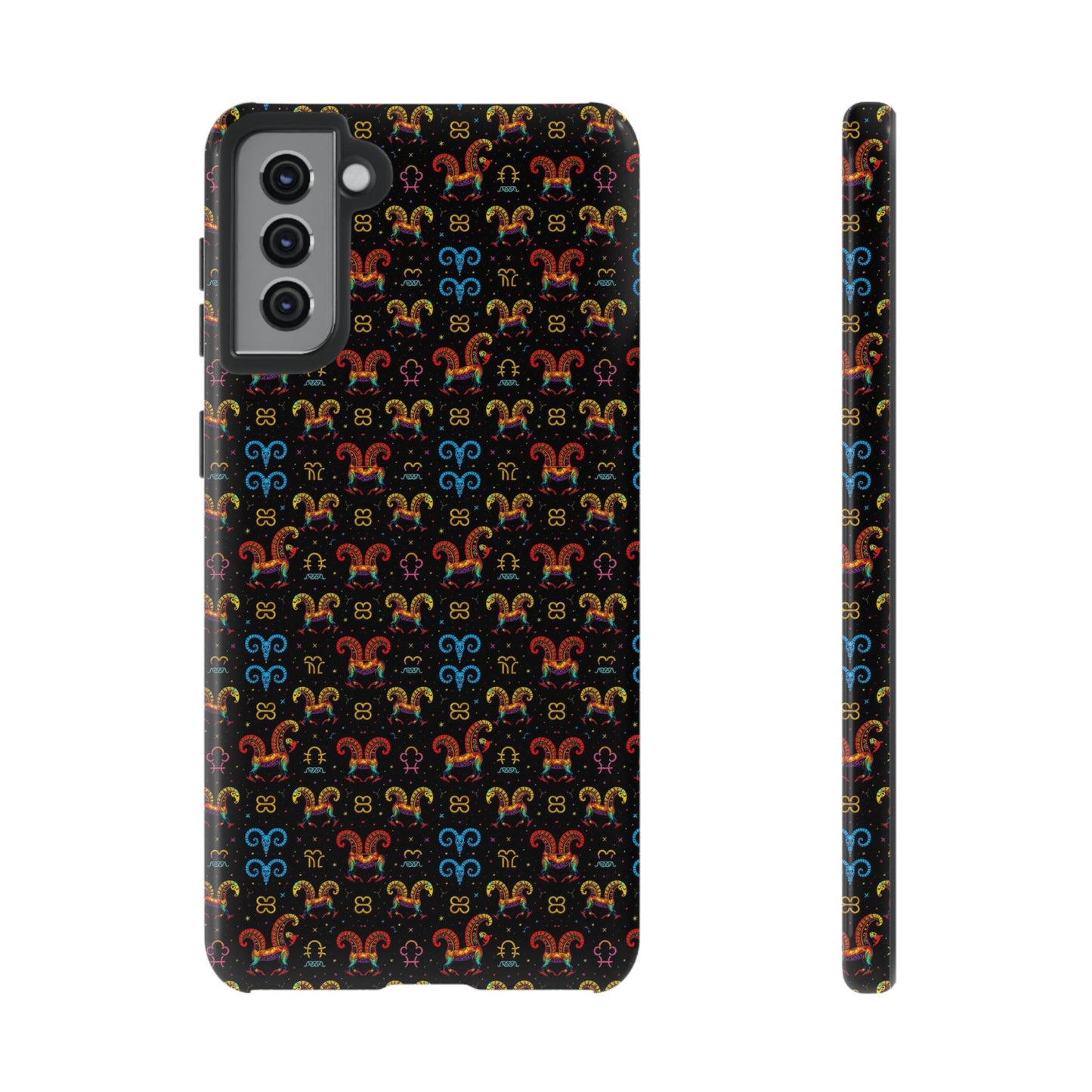 Tough Cases, Aries, Zodiac v1, Metal Pattern