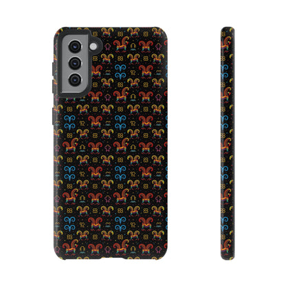 Tough Cases, Aries, Zodiac v1, Metal Pattern