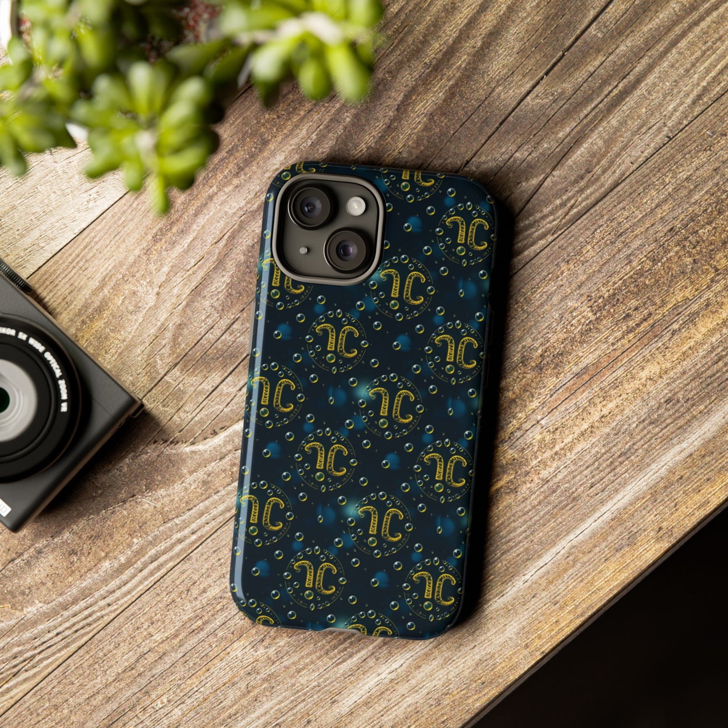 Tough Cases, Aquarius, Zodiac v2, Bubble Pattern