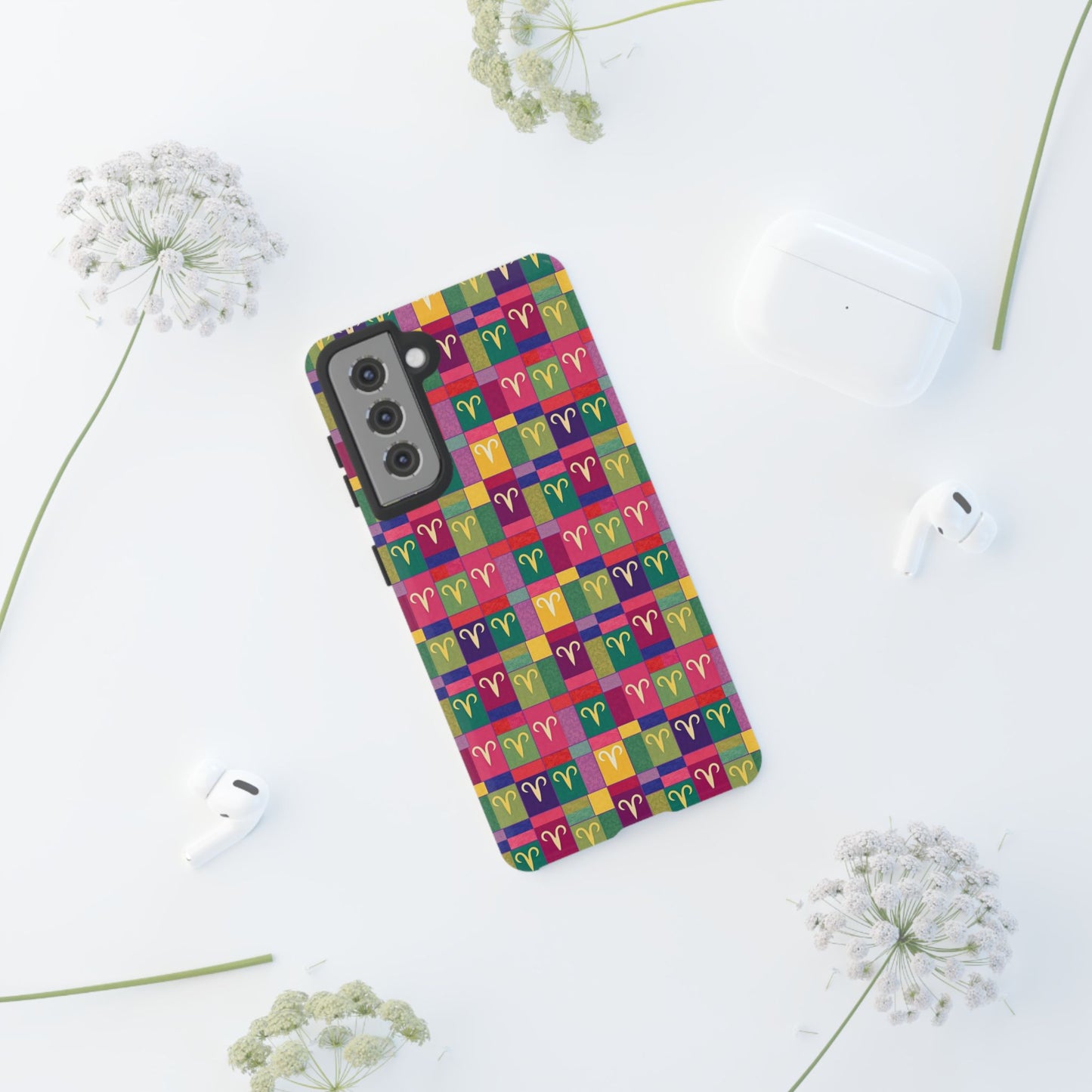 Tough Cases, Aries, Zodiac v1, Shape Pattern