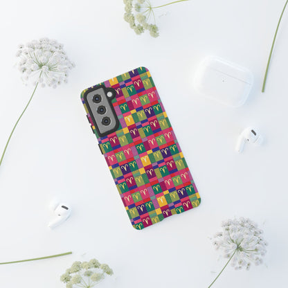 Tough Cases, Aries, Zodiac v1, Shape Pattern