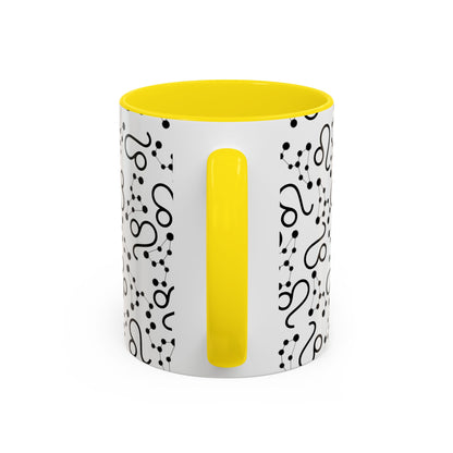 Accent Coffee Mug with the Leo sign (11, 15oz)