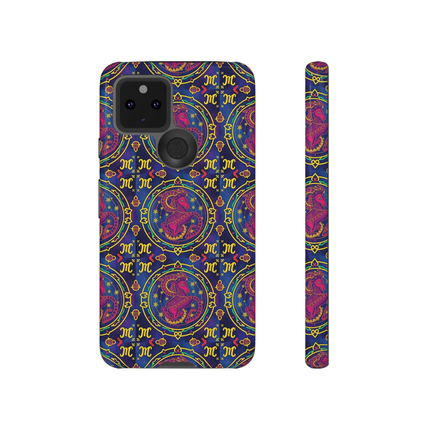 Tough Cases, Capricorn, Zodiac, Metal Pattern