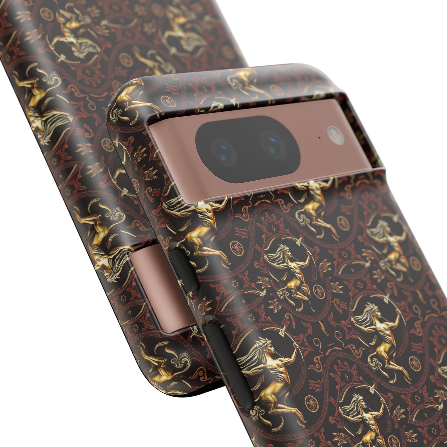 Tough Cases, Sagittarius, Zodiac, Metal Pattern