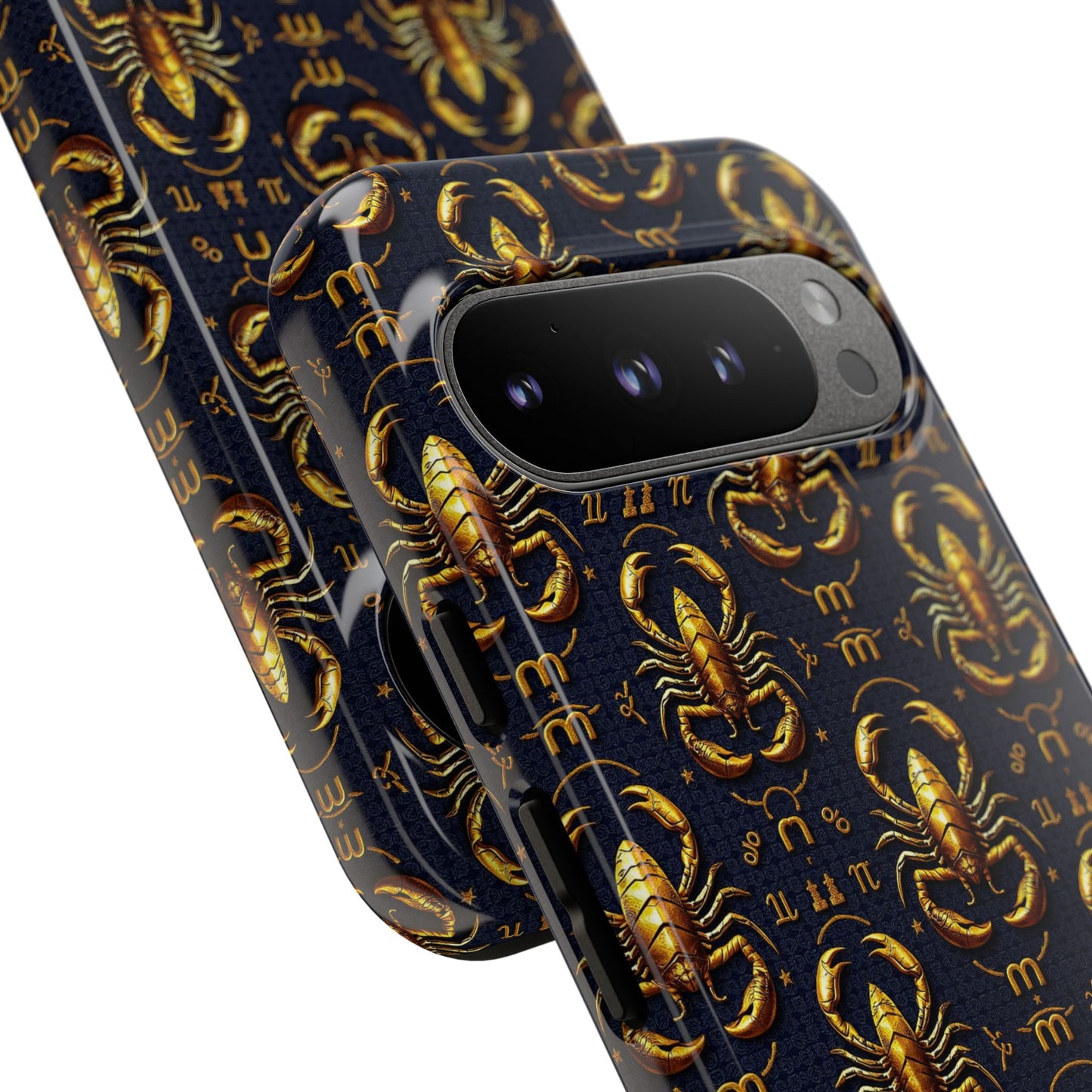 Tough Cases, Scorpio, Zodiac, Metal Pattern