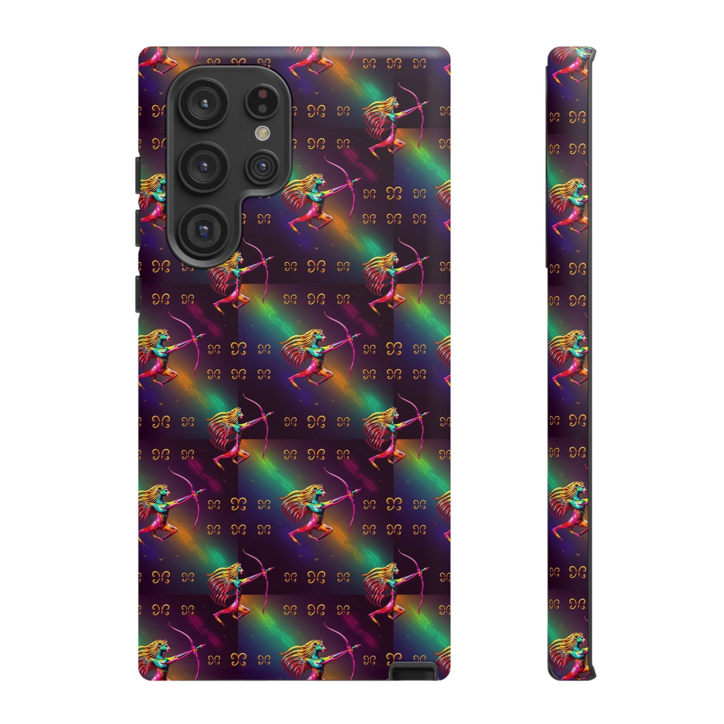 Tough Cases, Sagittarius, Zodiac v1, Metal Pattern