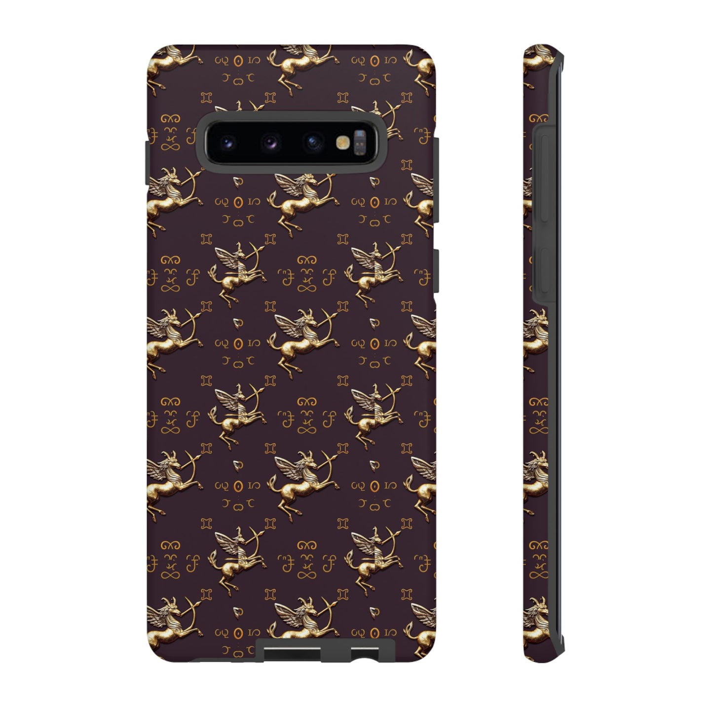 Tough Cases, Sagittarius, Zodiac v3, Metal Pattern