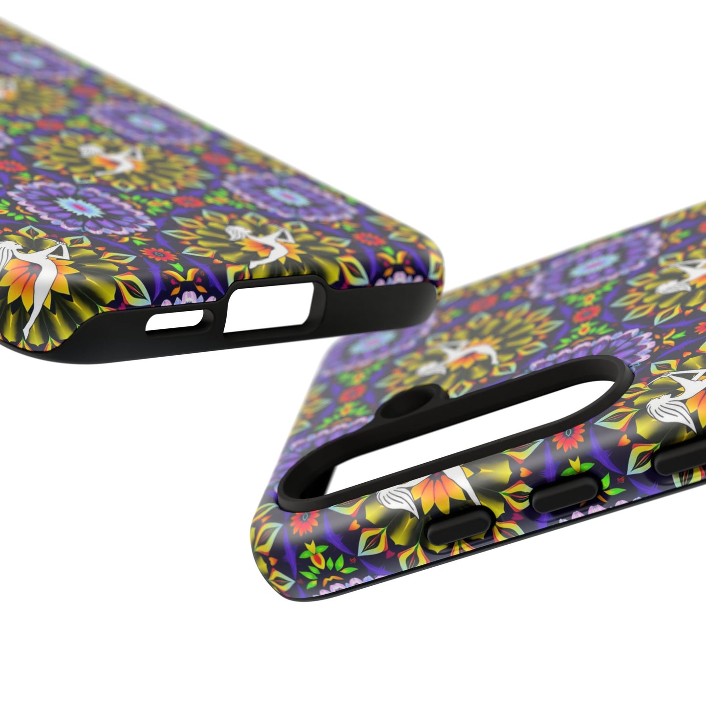 Tough Cases, Sagittarius, Zodiac v1, Flower Pattern