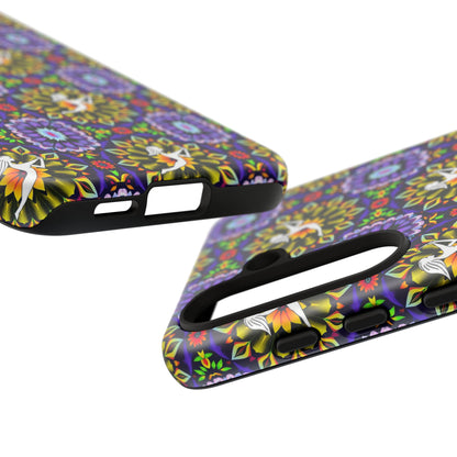 Tough Cases, Sagittarius, Zodiac v1, Flower Pattern