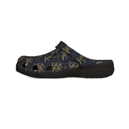 EVA Foam Rubber Shoes, (AOP), Aquarius, Zodiac v1, Pattern
