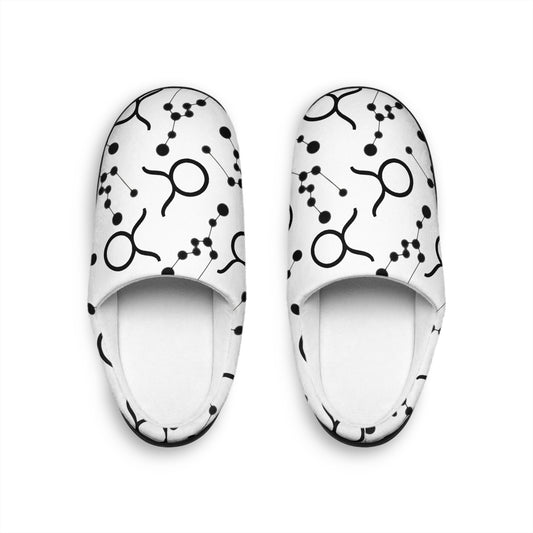 Women's Indoor Slippers, Taurus Zodiac Sign