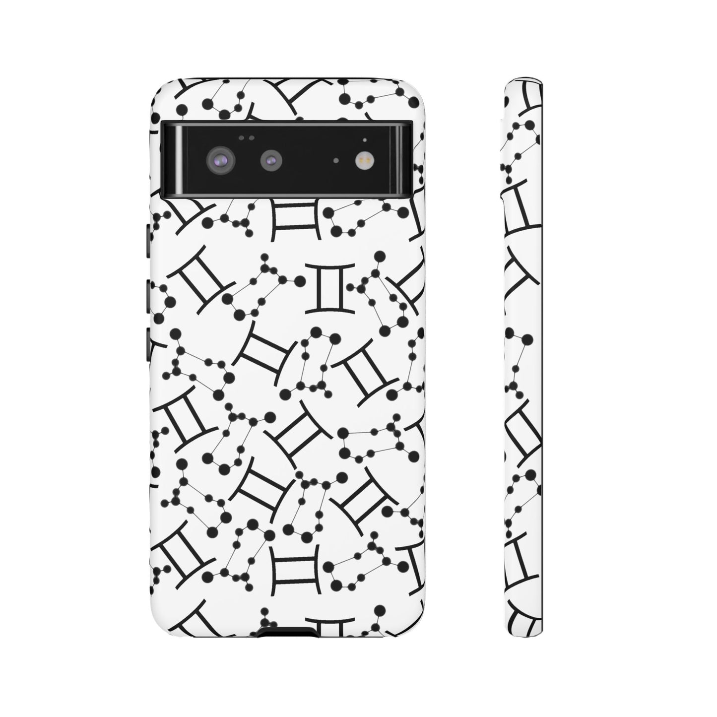 Tough Cases with the Gemini Zodiac sign for iPhone, Samsung Galaxy, and Google Pixel devices