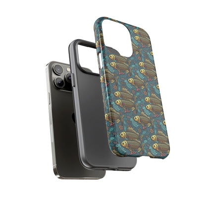 Tough Cases, Pisces, Zodiac v1, Metal Pattern
