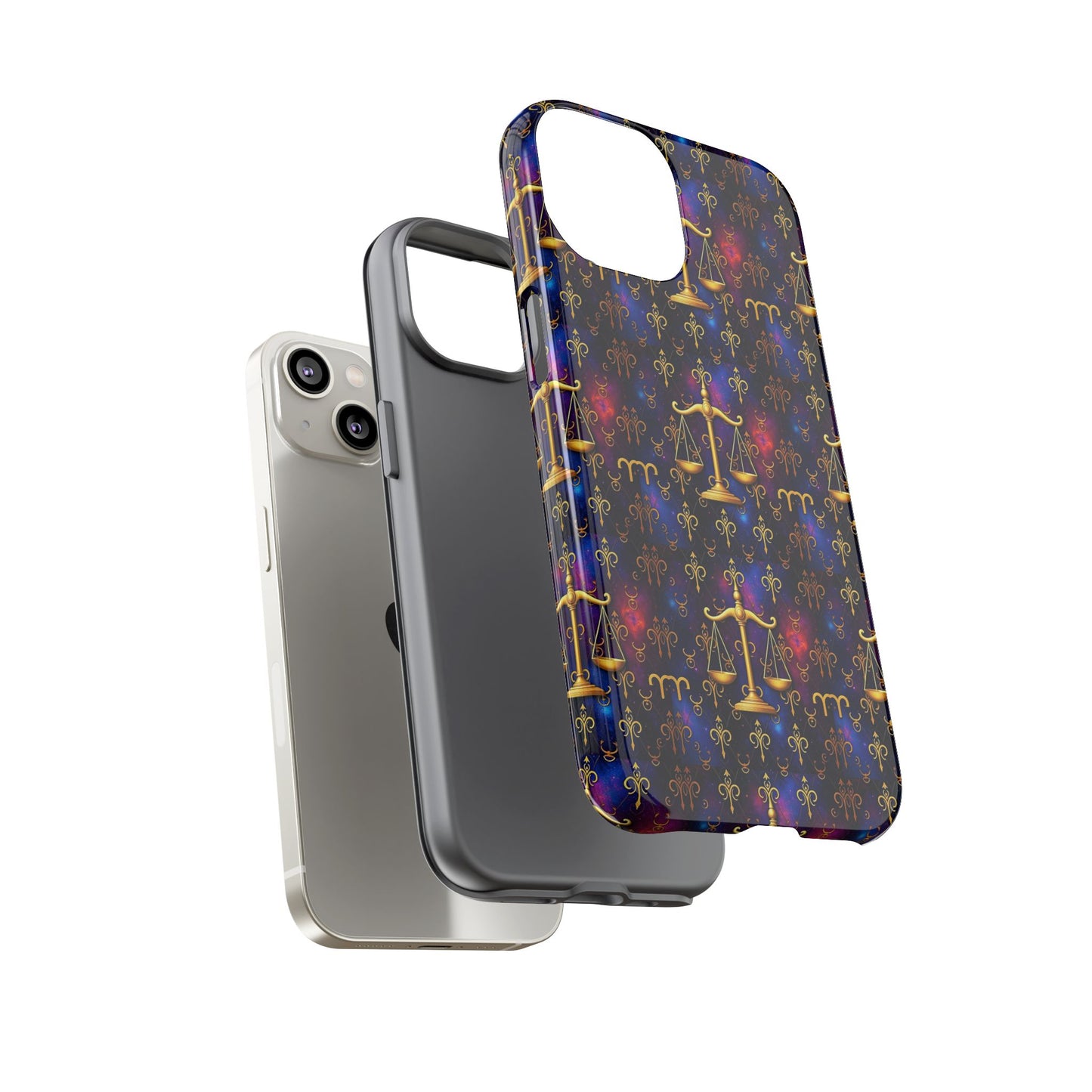 Tough Cases, Libra, Zodiac v2, Metal Pattern