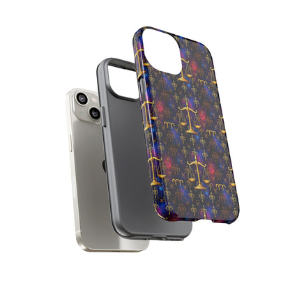 Tough Cases, Libra, Zodiac v2, Metal Pattern