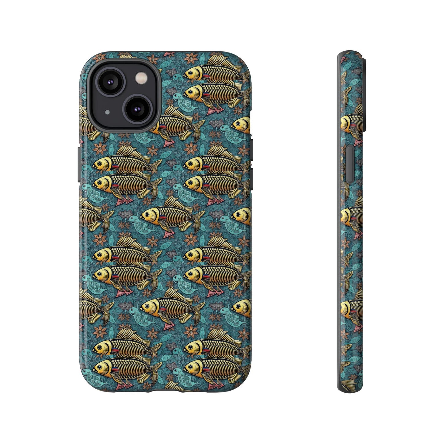 Tough Cases, Pisces, Zodiac v1, Metal Pattern