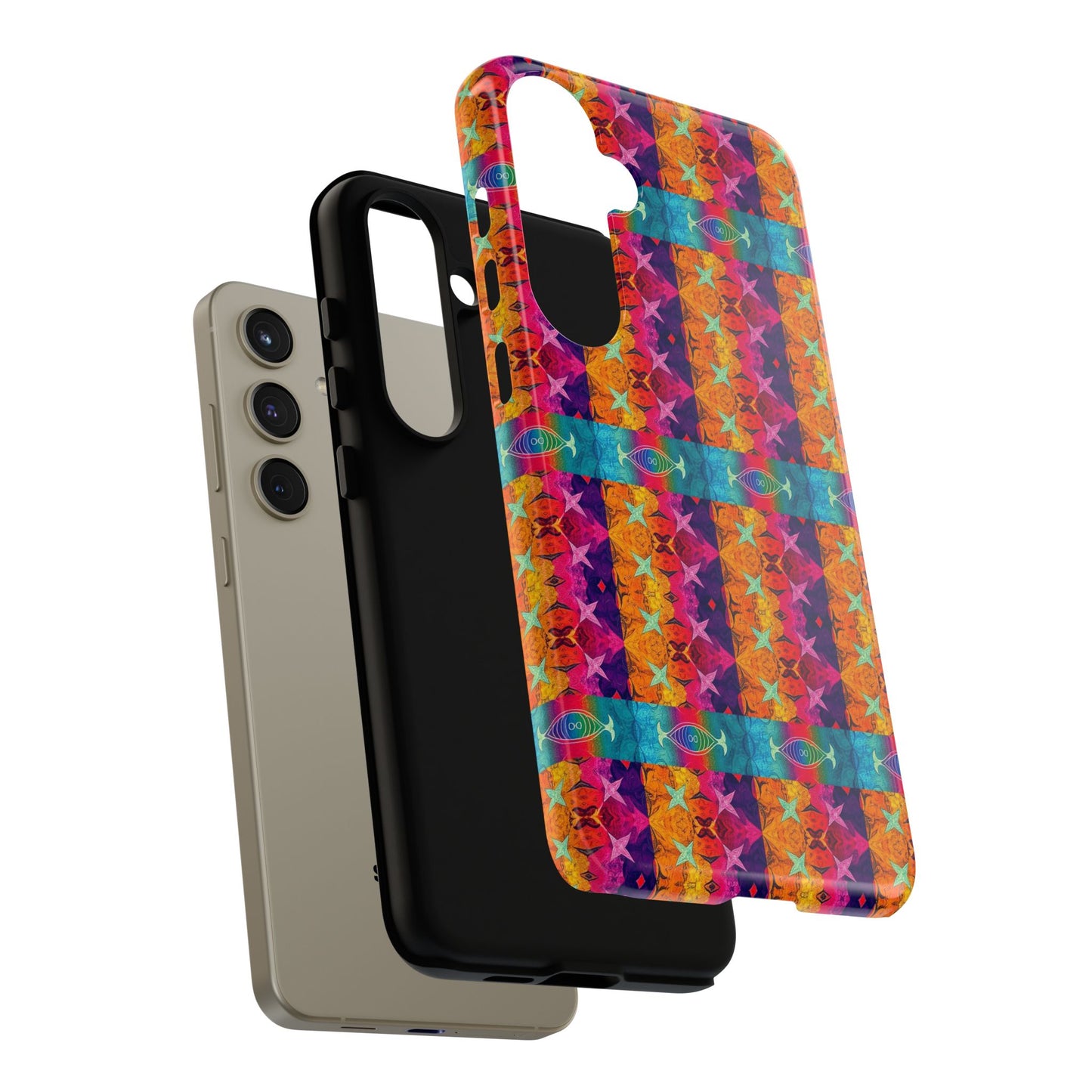 Tough Cases, Pisces, Zodiac v1, Shape Pattern