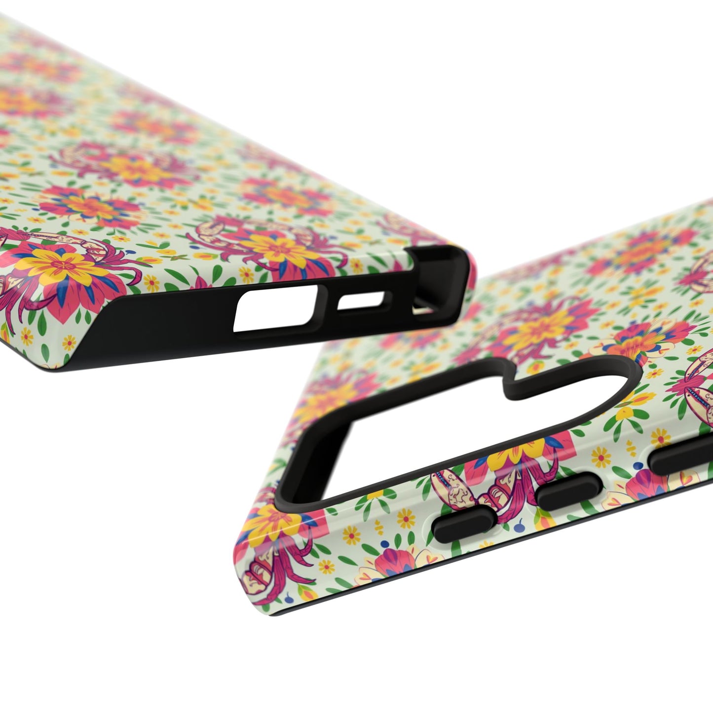 Tough Cases, Cancer, Zodiac v3, Flower Pattern