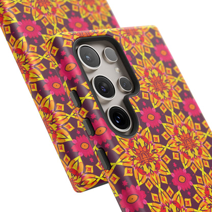 Tough Cases, Scorpio, Zodiac v1, Flower Pattern