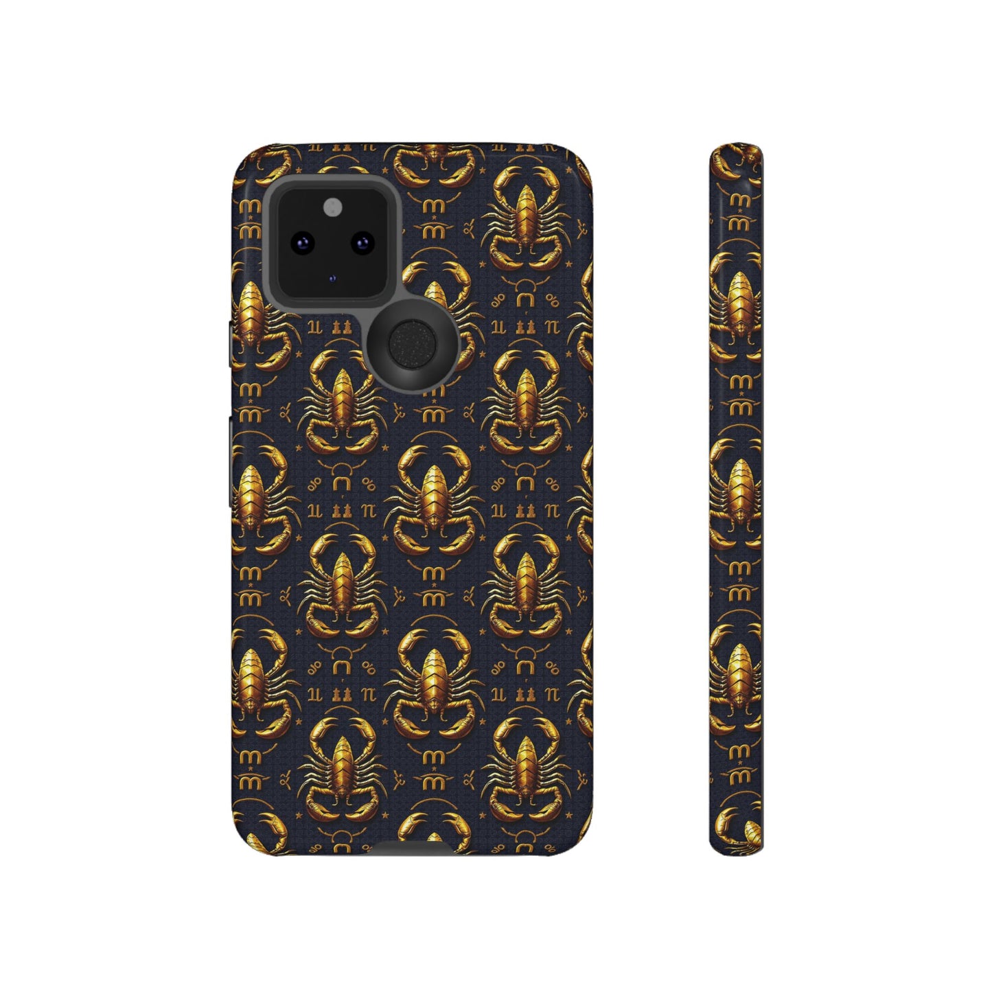 Tough Cases, Scorpio, Zodiac, Metal Pattern