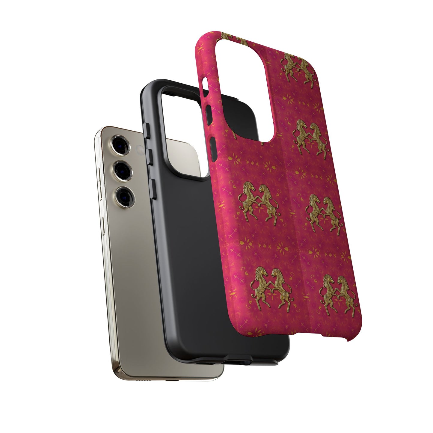 Tough Cases, Gemini, Zodiac, Metal Pattern
