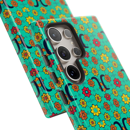Tough Cases, Aquarius, Zodiac v2, Flower Pattern