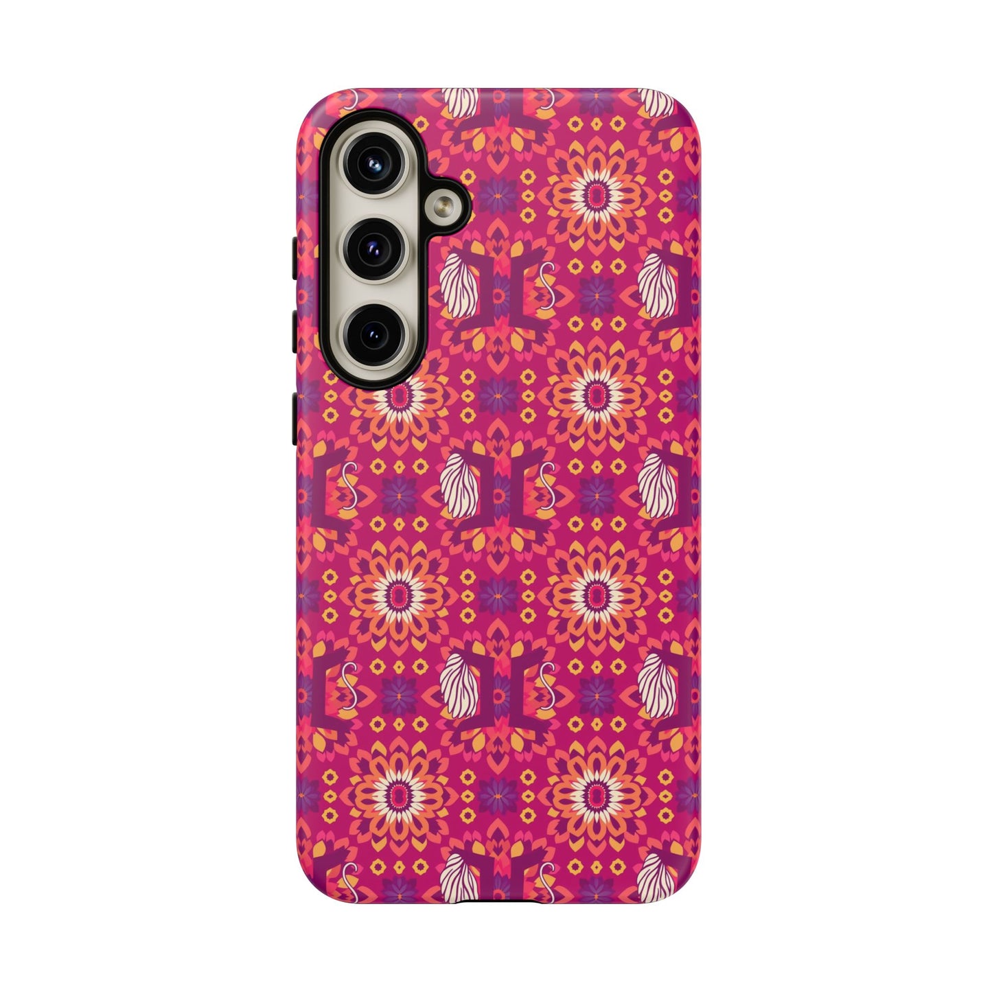 Tough Cases, Gemini, Zodiac v1, Flower Pattern