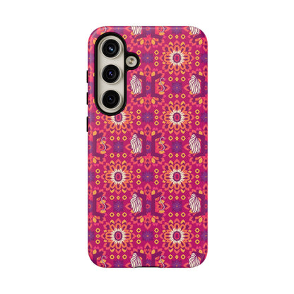 Tough Cases, Gemini, Zodiac v1, Flower Pattern