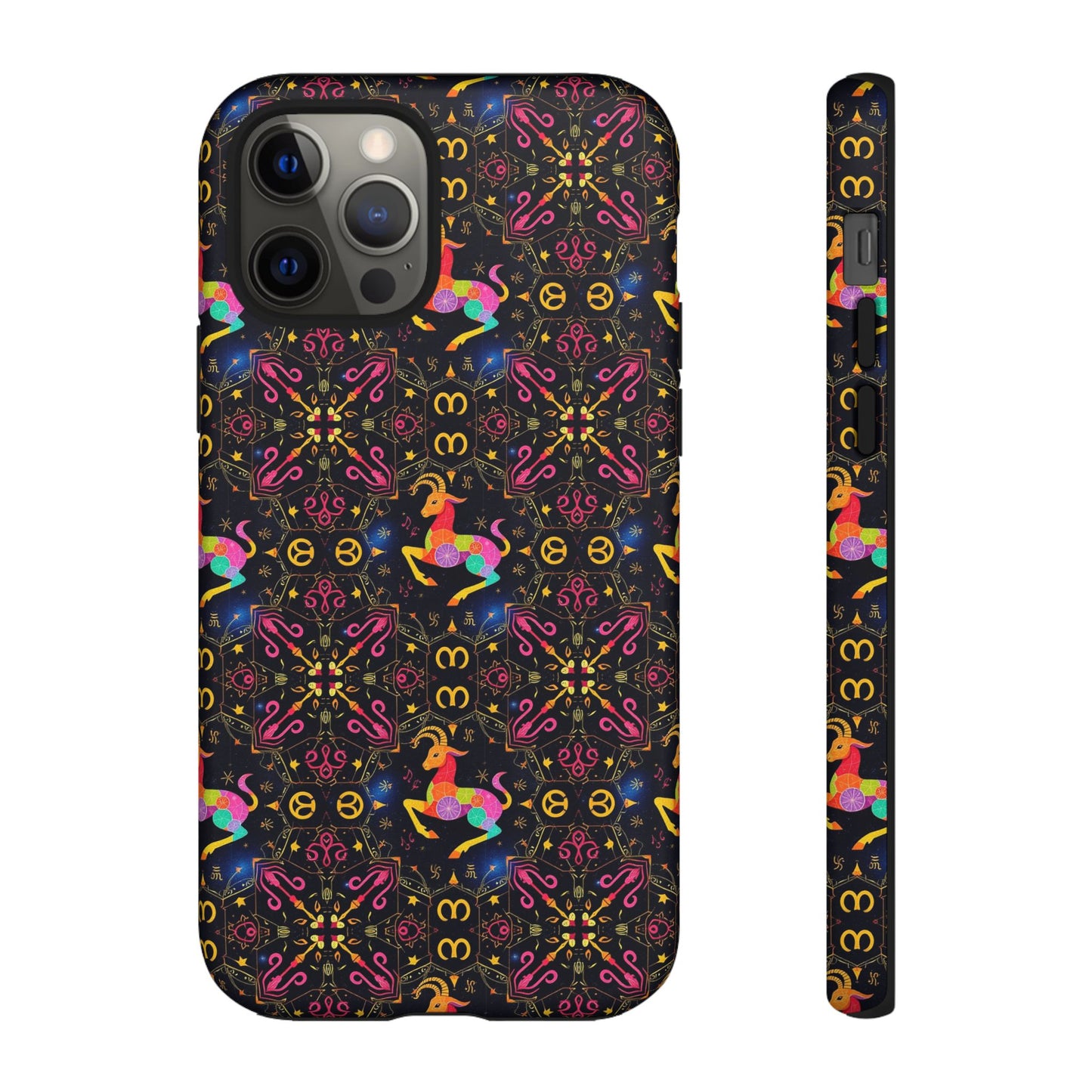 Tough Cases, Capricorn, Zodiac v2, Metal Pattern