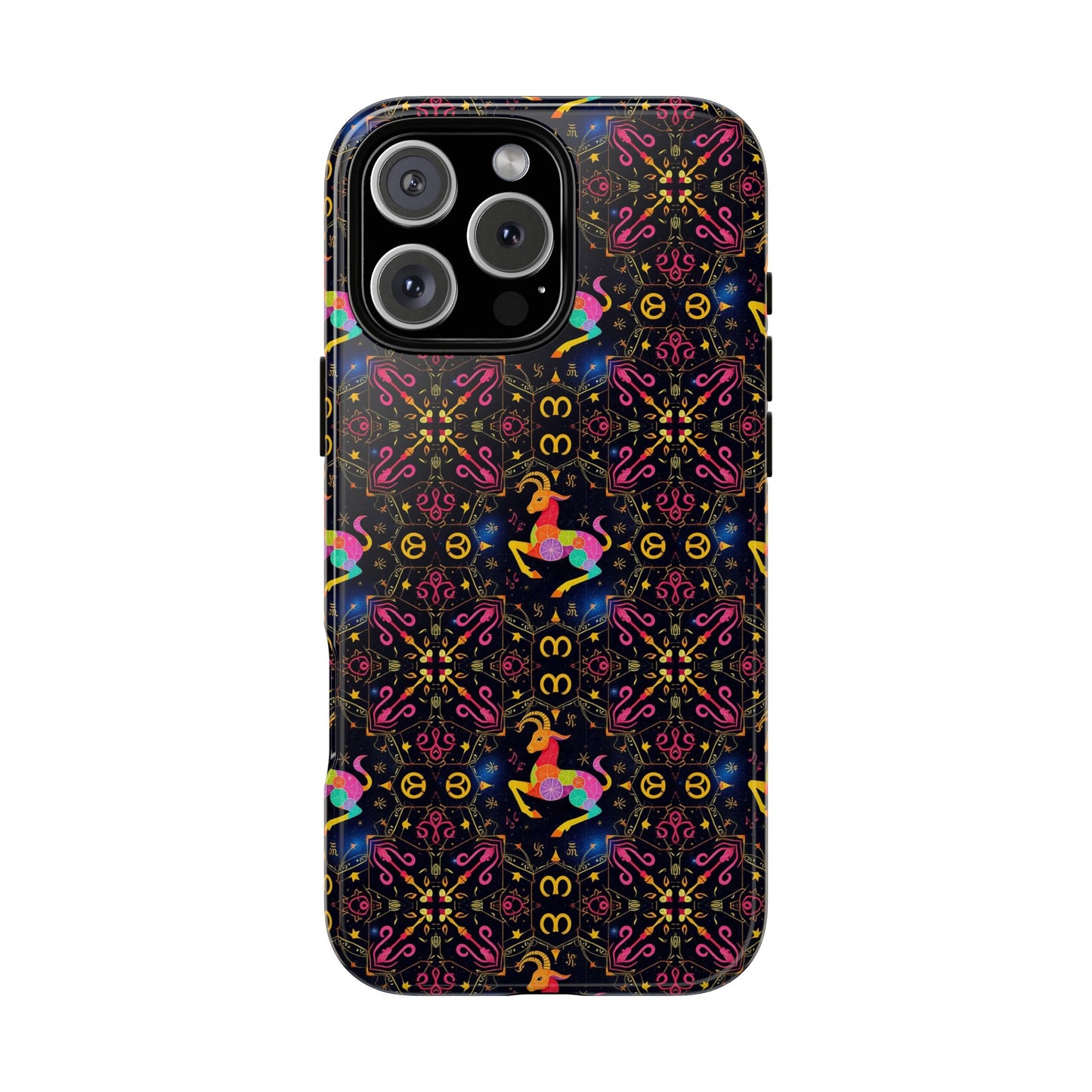 Tough Cases, Capricorn, Zodiac v2, Metal Pattern