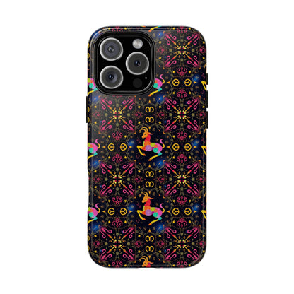 Tough Cases, Capricorn, Zodiac v2, Metal Pattern