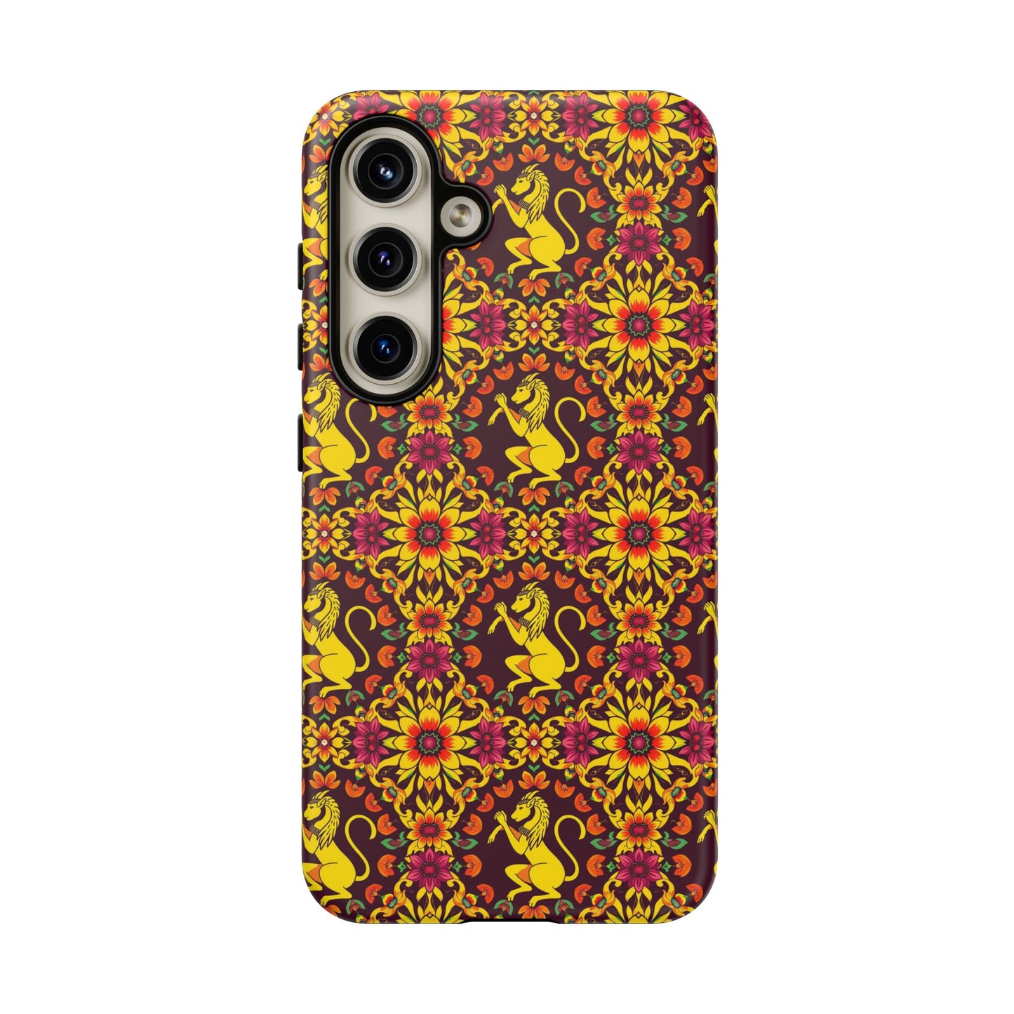 Tough Cases, Virgo, Zodiac v1, Flower Pattern