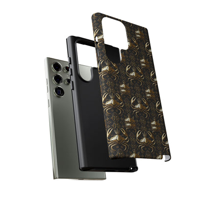 Tough Cases, Cancer, Zodiac, Metal Pattern