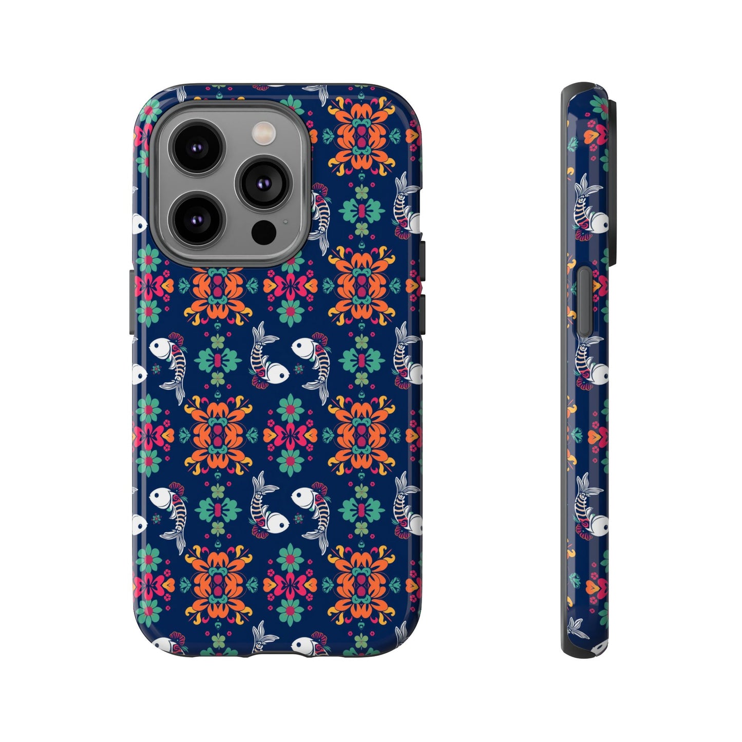 Tough Cases, Pisces, Zodiac, Flower Pattern