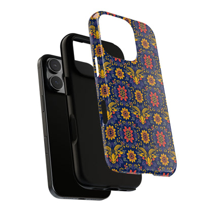 Tough Cases, Taurus, Zodiac v3, Flower Pattern