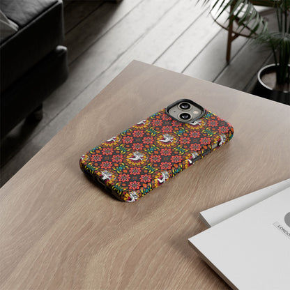 Tough Cases, Sagittarius, Zodiac v2, Flower Pattern