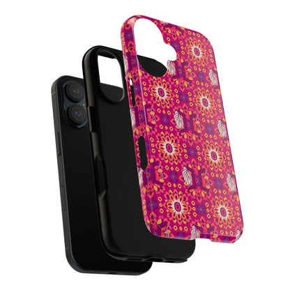 Tough Cases, Gemini, Zodiac v1, Flower Pattern