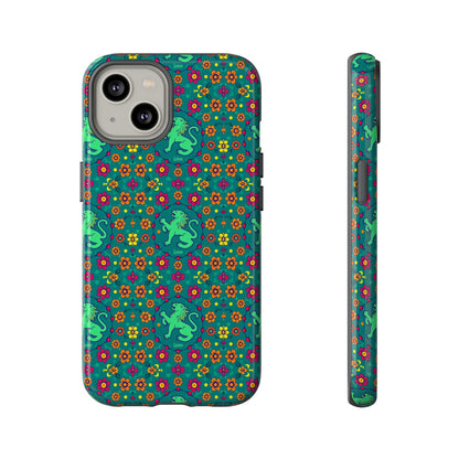 Tough Cases, Leo, Zodiac v3, Flower Pattern