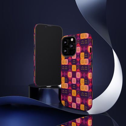 Tough Cases, Libra, Zodiac v1, Shape Pattern