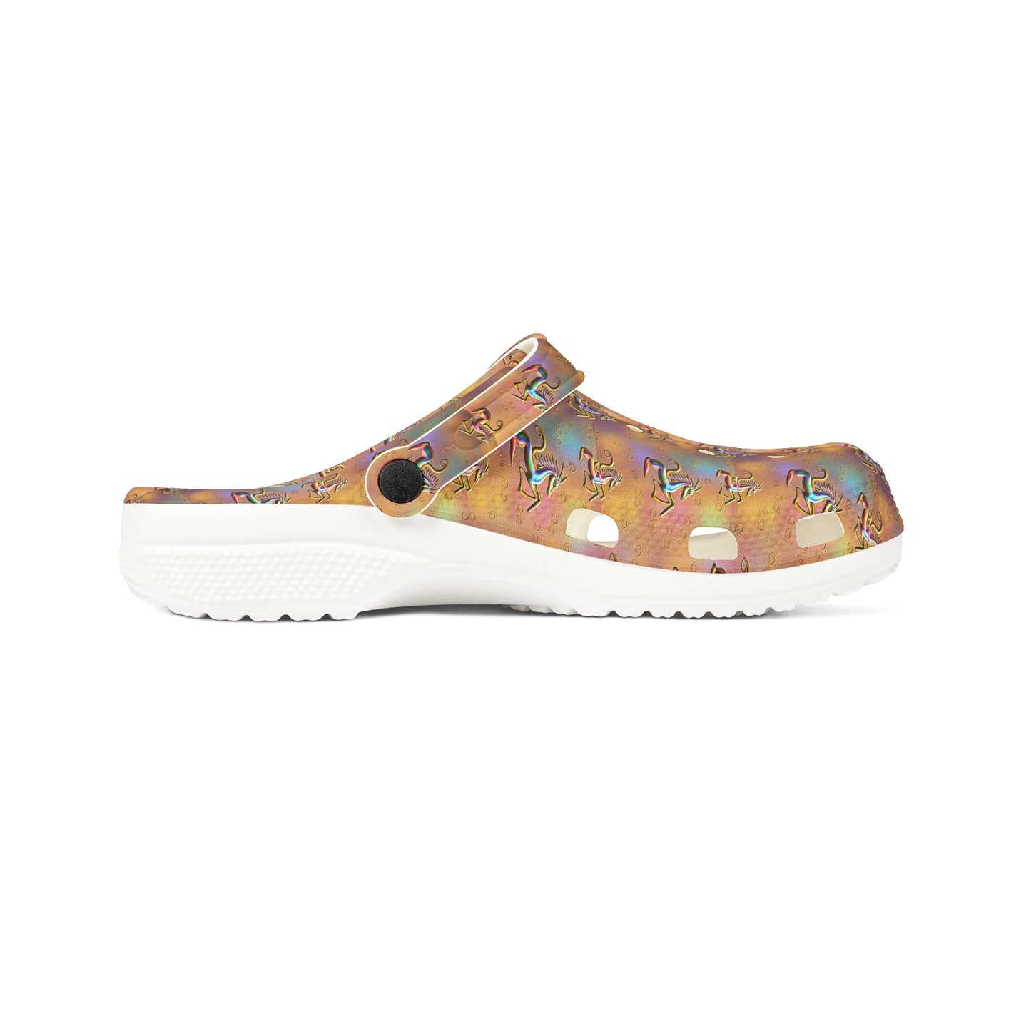 EVA Foam Rubber Shoes, (AOP), Aquarius, Zodiac v2, Pattern